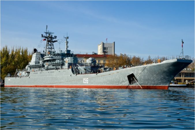 ruská výsadková loď Jamal