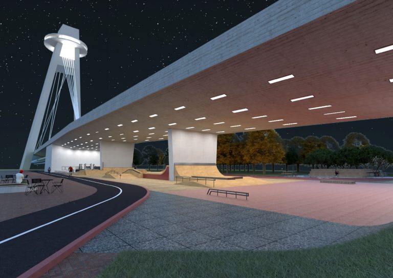 Skatepark pod Mostom SNP