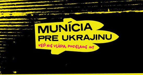 Zbierka s názvom Munícia pre Ukrajinu - Keď nie vláda, posielame my..jpg
