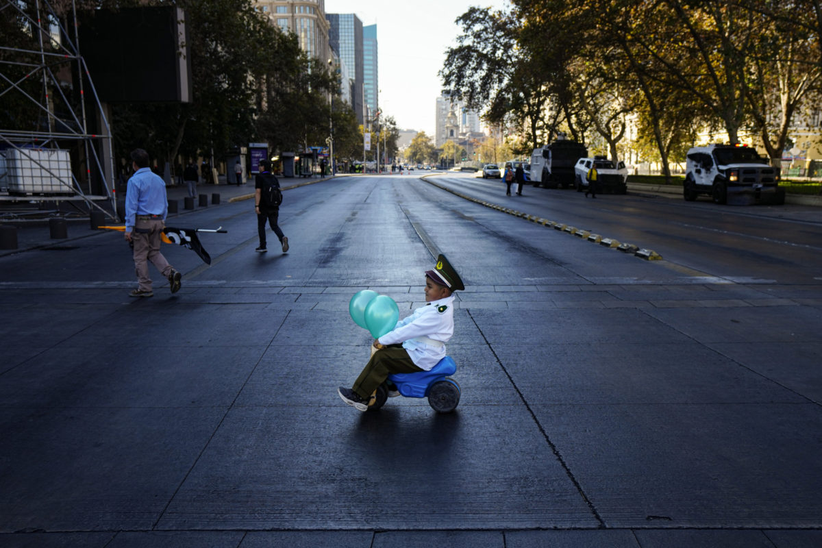 APTOPIX Chile Police Officers Killed