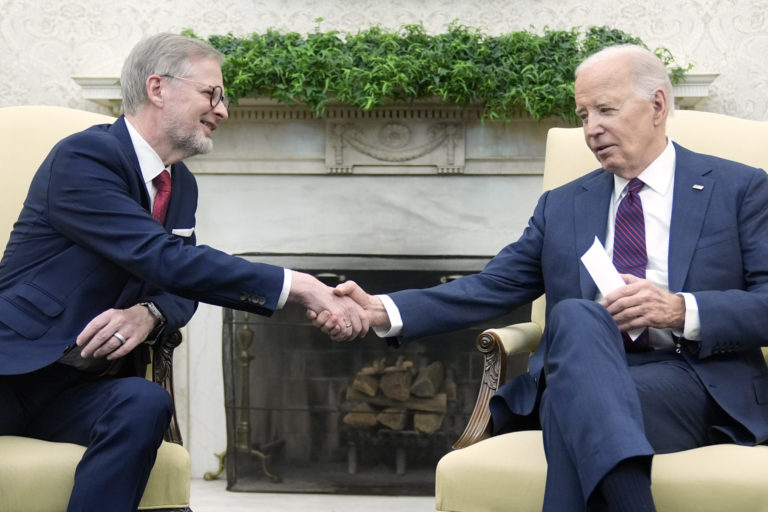 Joe Biden, Petr Fiala