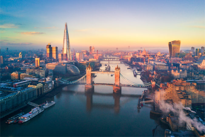 Čím je výnimočná panoráma Londýna?