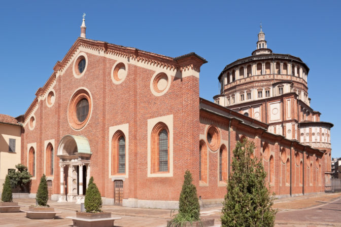 Santa Maria delle Grazie in Milan (Italy)