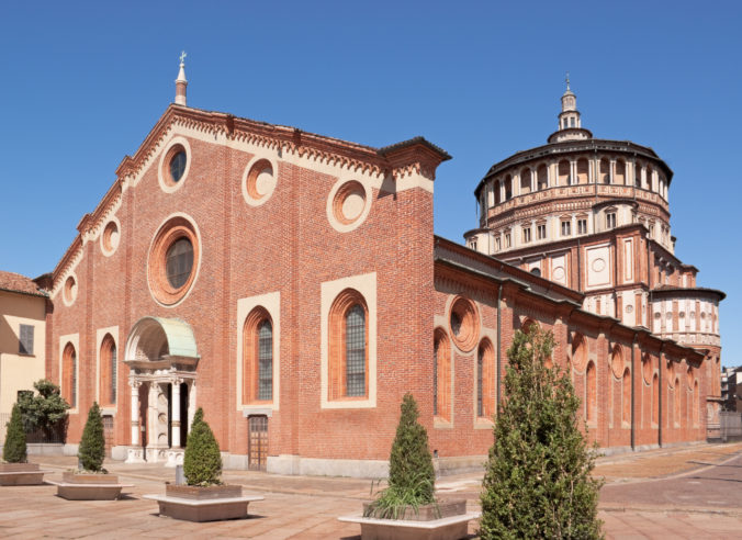 Santa Maria delle Grazie in Milan (Italy)
