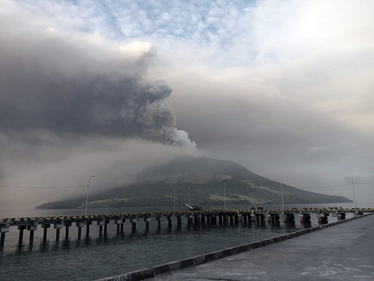Indonesia Volcano