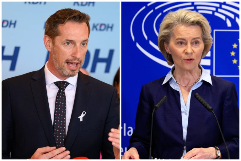 Milan Majerský a Ursula von der Leyen