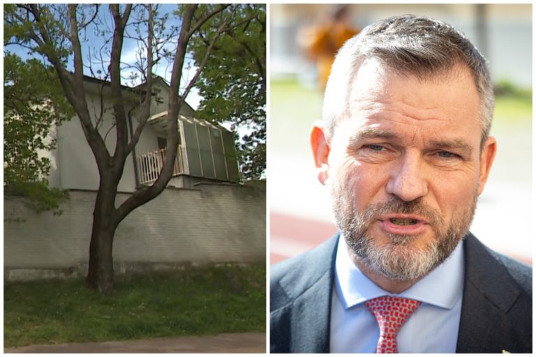 Peter Pellegrini, vila na Slavíne
