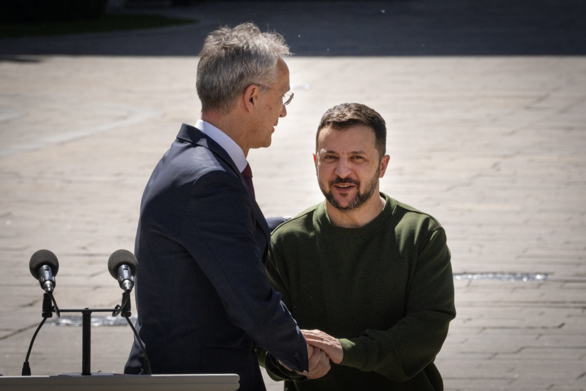 Jens Stoltenberg, Volodymyr Zelenskyj