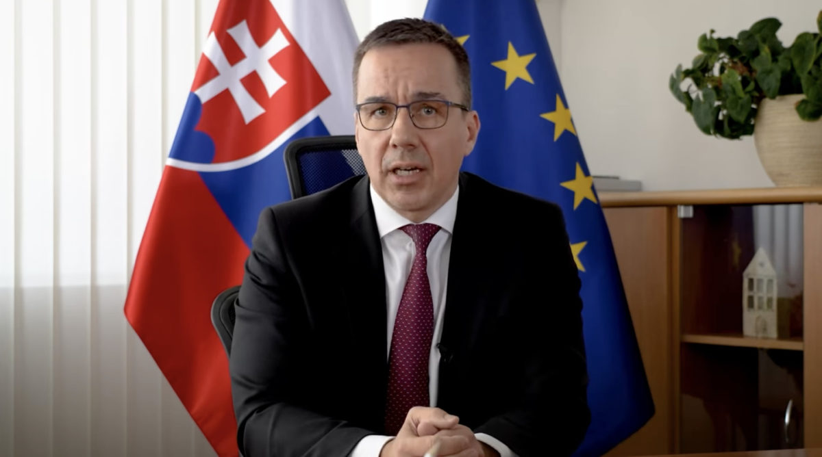 Minister práce, sociálnych vecí a rodiny SR Erik Tomáš