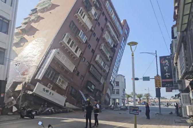 Taiwan, zemetrasenie