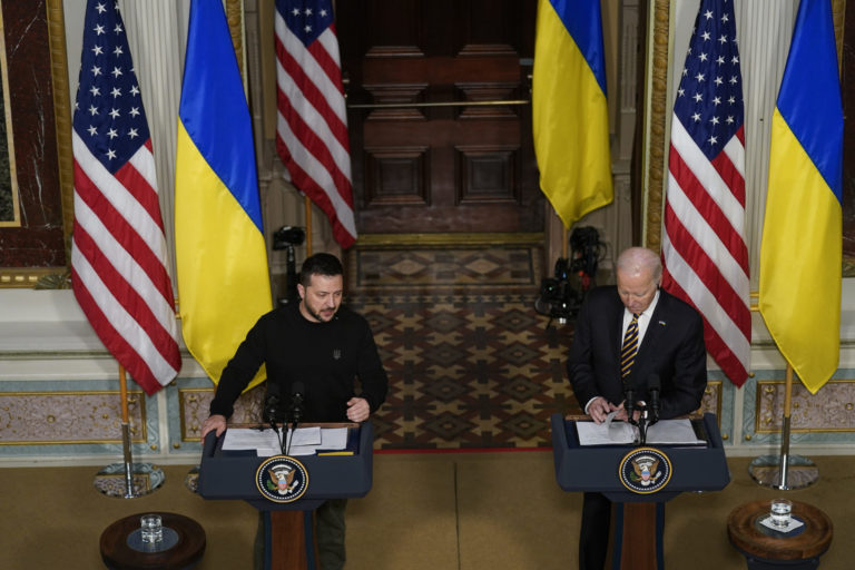 Volodymyr Zelenskyj, Joe Biden