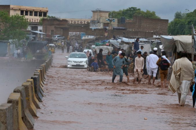 Záplavy v Pakistane