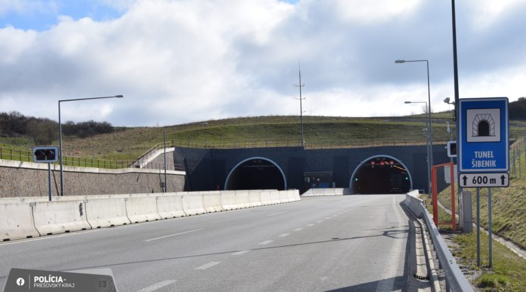 Šibenik, údržba cesta