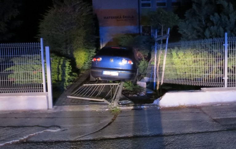 Dopravná nehoda, alkohol za volantom
