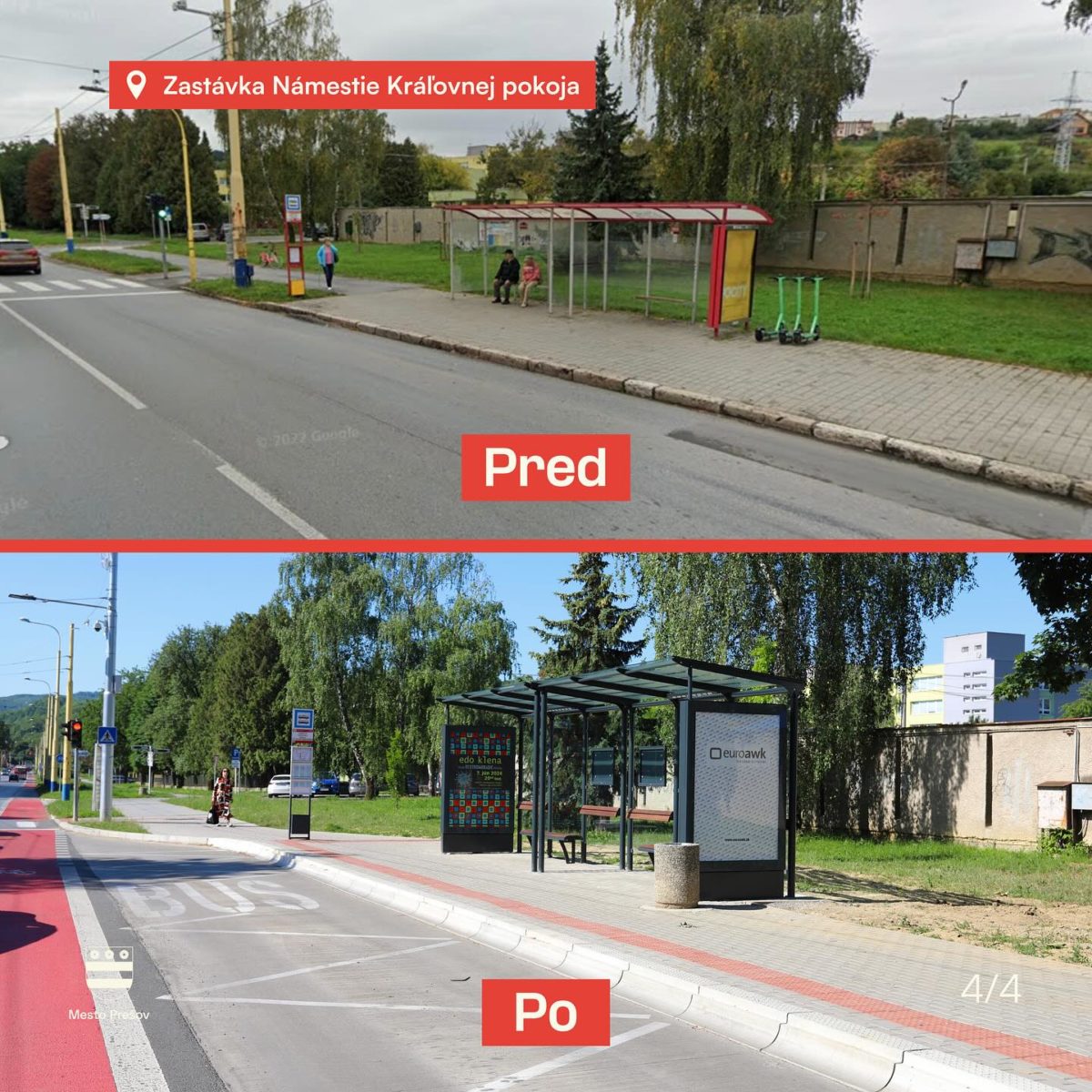 Prešov, rekonštrukcia