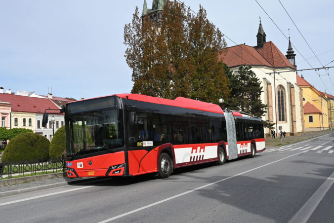 DPMP, Prešov, parciálny trolejbus