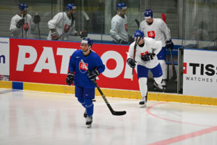 HOKEJ MS: Oficiálny tréning - Slovensko