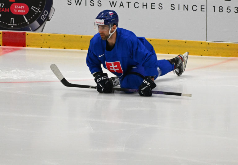 HOKEJ MS: Oficiálny tréning - Slovensko
