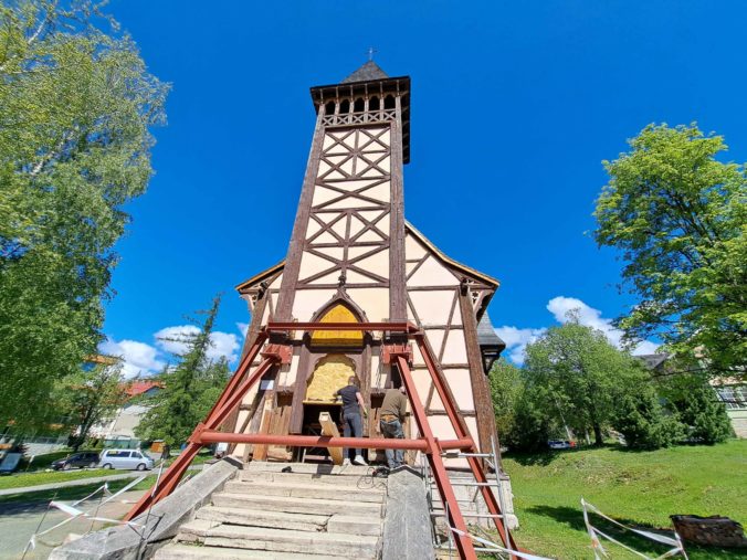 VYSOKÉ TATRY: Obnova kostola