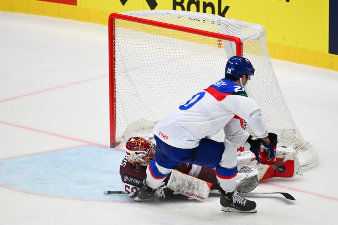 HOKEJ MS: Slovensko  Lotyšsko