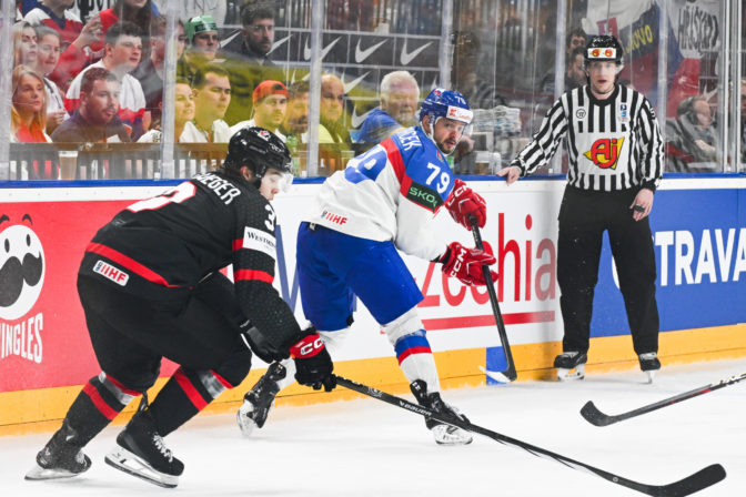 MS v hokeji 2024 (štvrťfinále): Kanada - Slovensko