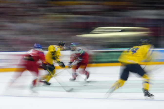 Semifinále MS v hokeji 2024: Švédsko - Česko (fotografie)