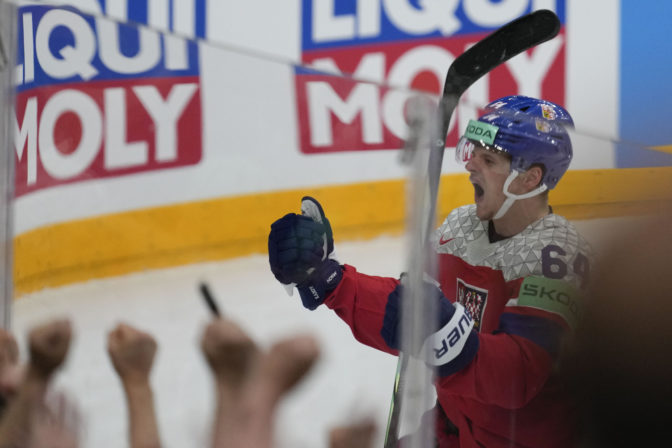 Semifinále MS v hokeji 2024: Švédsko - Česko (fotografie)