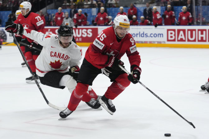 Semifinále MS v hokeji 2024: Kanada - Švajčiarsko (fotografie)