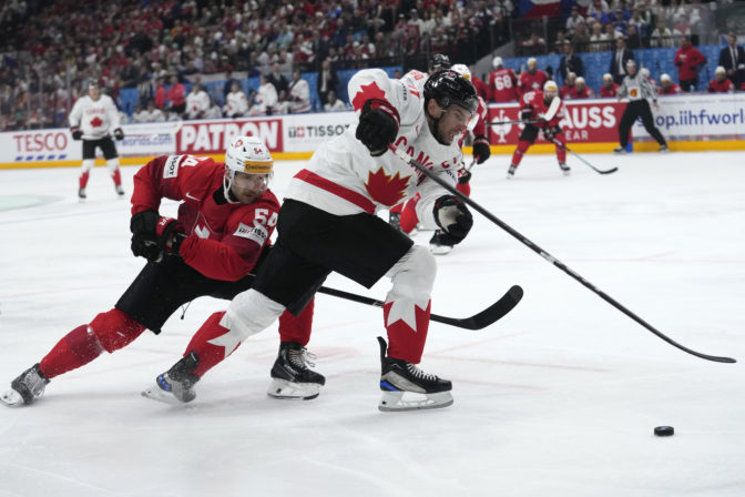 Semifinále MS v hokeji 2024: Kanada - Švajčiarsko (fotografie)