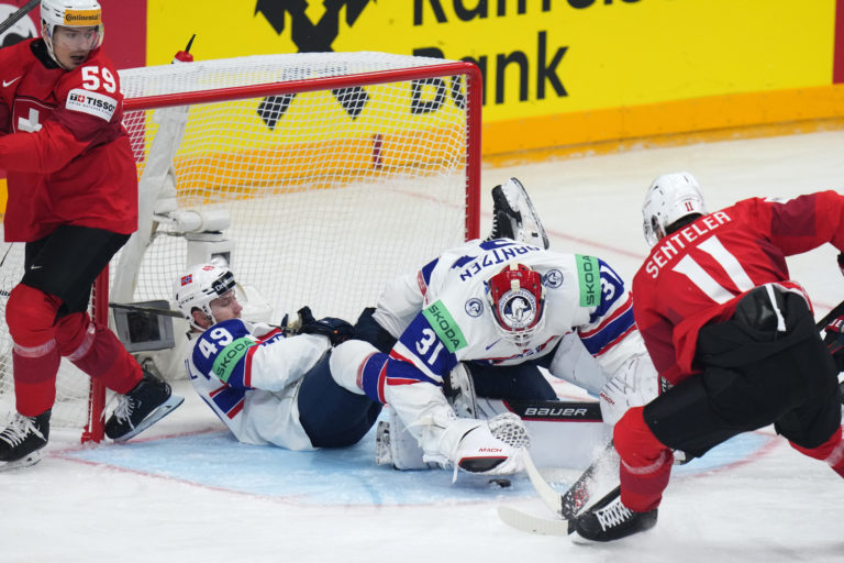 MS v hokeji 2024: Švajčiarsko - Nórsko