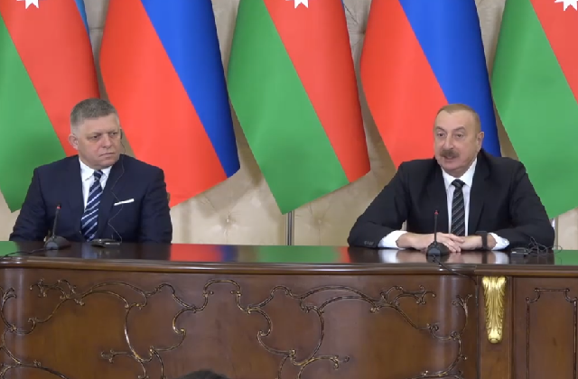Azerbajdžan bude na Slovensko dodávať plyn cez Ukrajinu, Fico a Alijev sa dohodli na energetickej spolupráci (video)