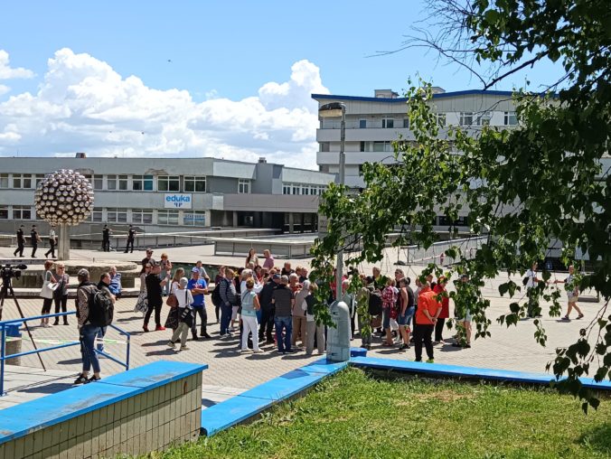 BANSKÁ BYSTRICA: Zhromaždenie na podporu premiéra