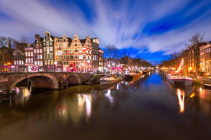 Amsterdam, Netherlands Bridges and Canals