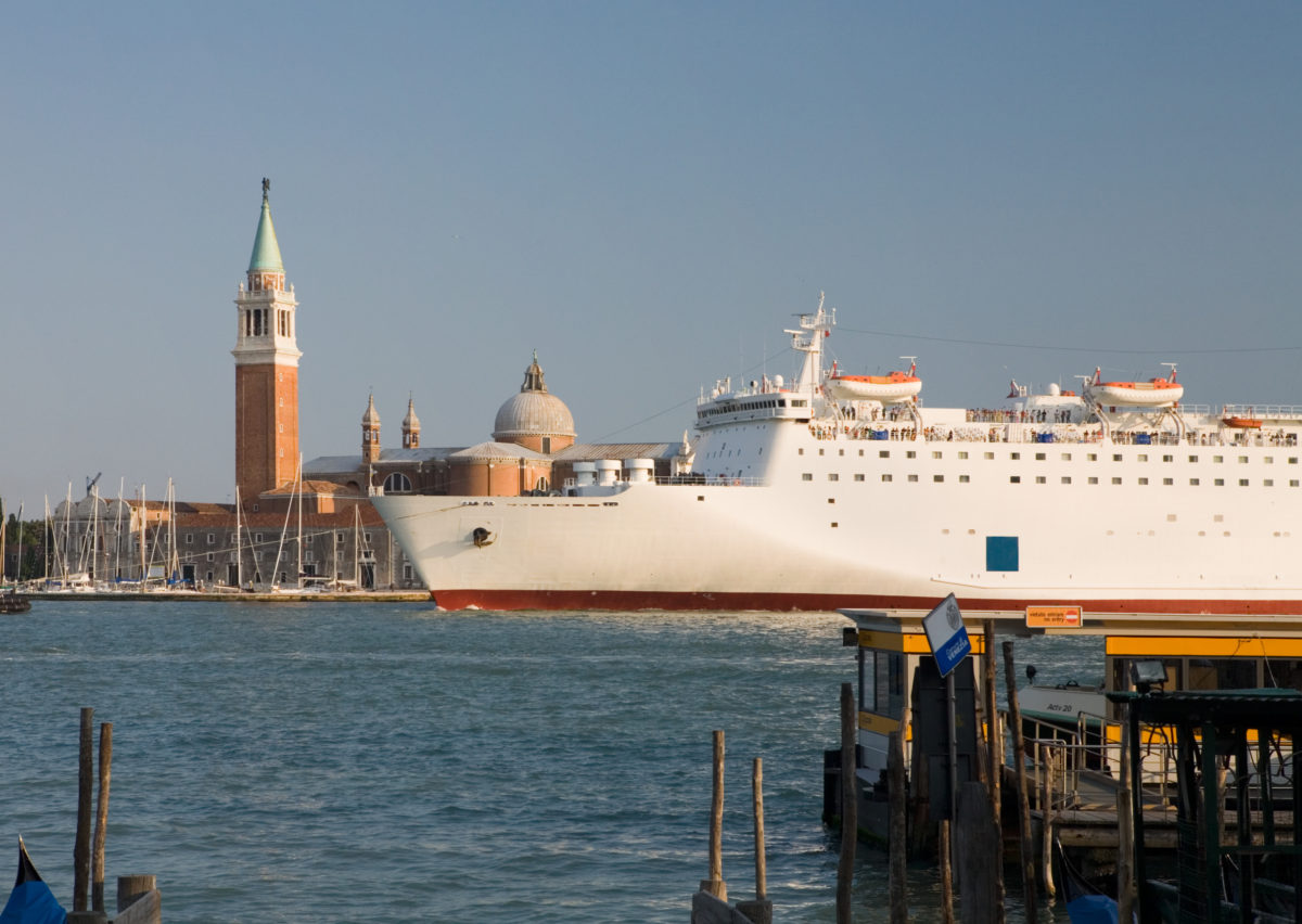 Cruise Ship in Venice
