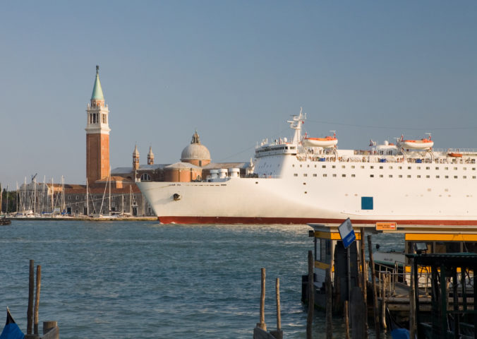 Cruise Ship in Venice