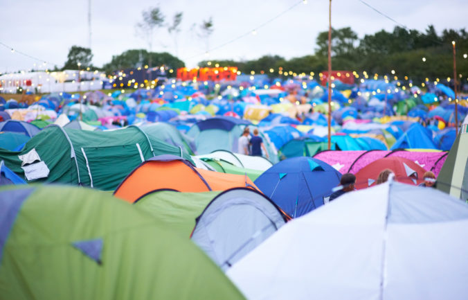 Tent city!