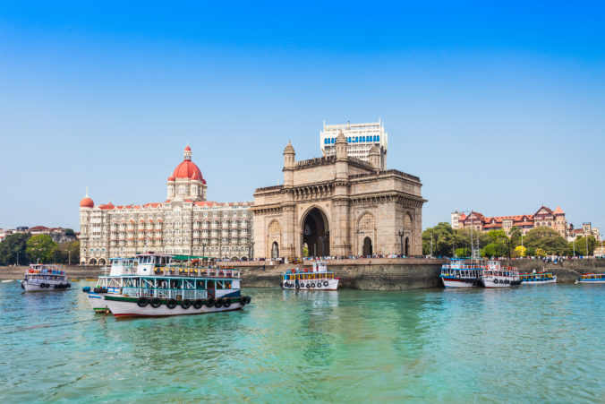 Taj Mahal Hotel and Gateway of India