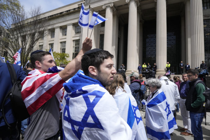 propalestínsky protest