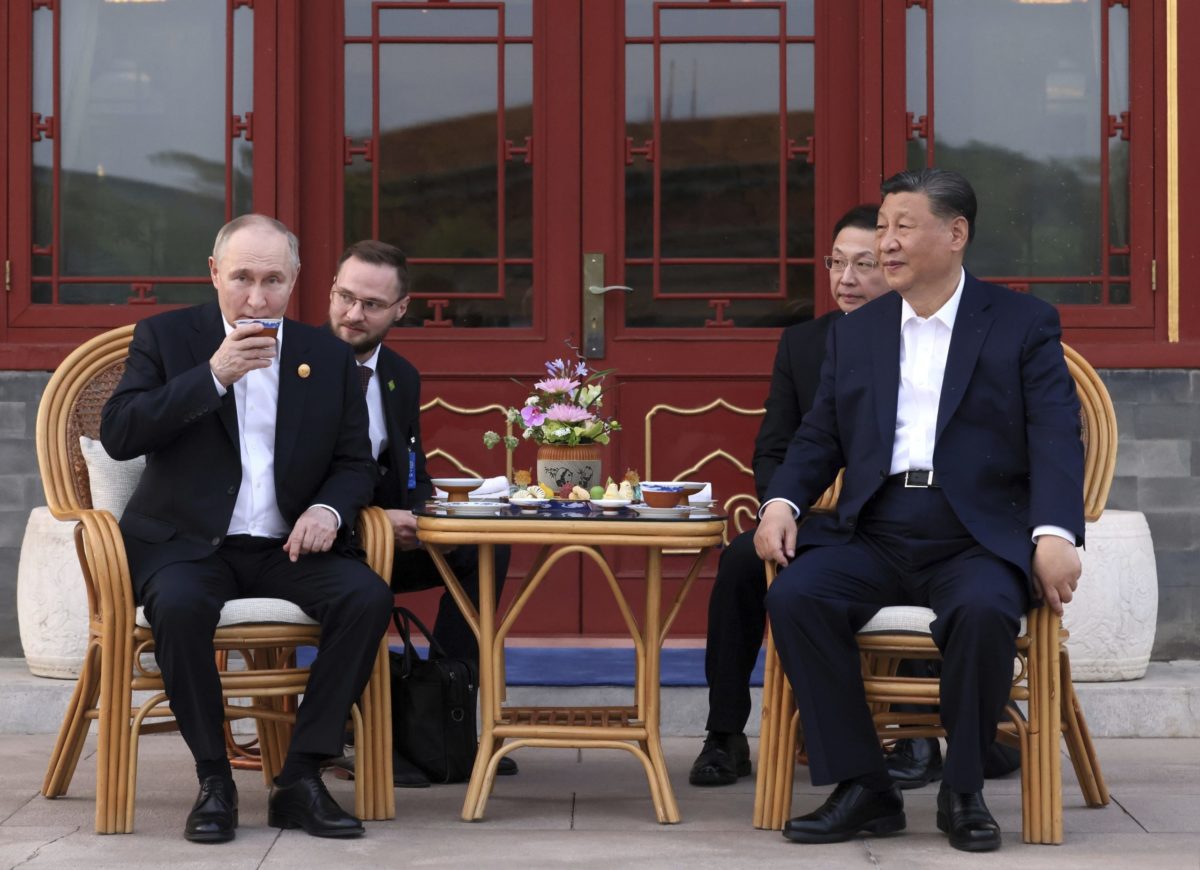 Putin, Ťin-pching