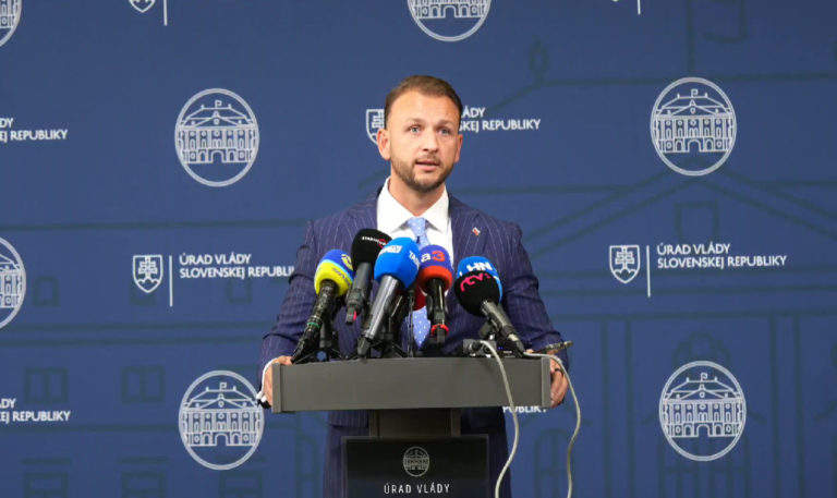 Minister vnútra Matúš Šutaj Eštok