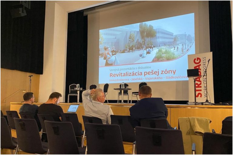 Trenčín, pešia zóna