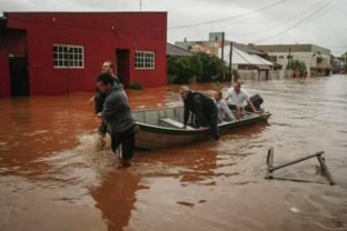 Záplavy a silné dažde v Brazílii