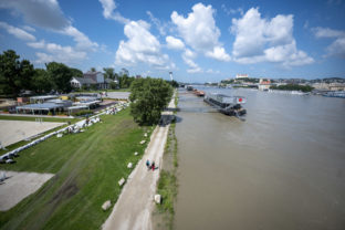 POČASIE: Stúpajúca hladina rieky Dunaj