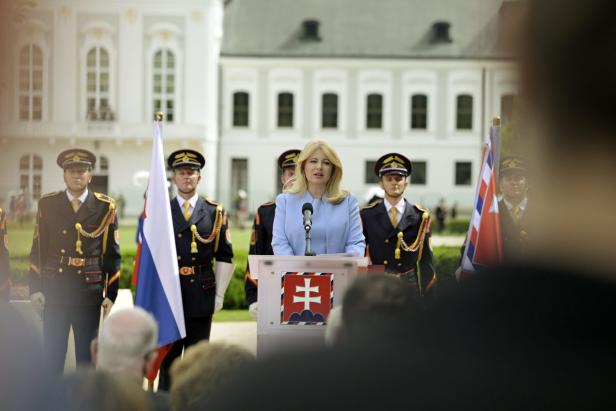 PREZIDENT: Rozlúčka v Prezidentskej záhrade