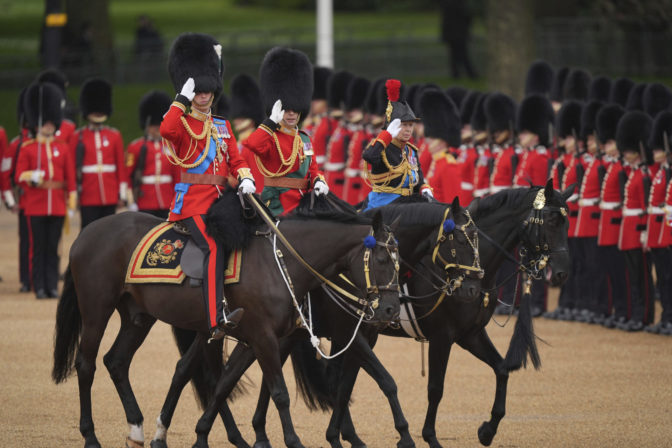 Britain Trooping The Color