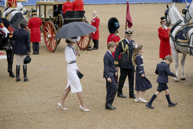 Britain Trooping The Color