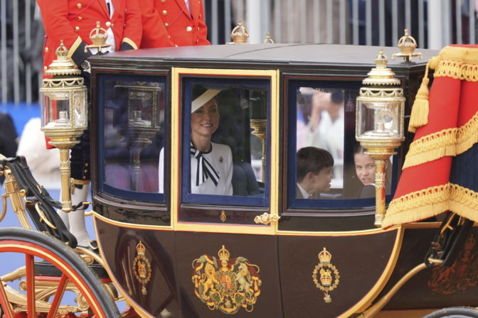 Britain Trooping The Color