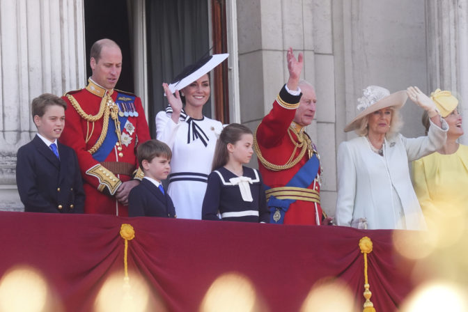 Britain Trooping The Color