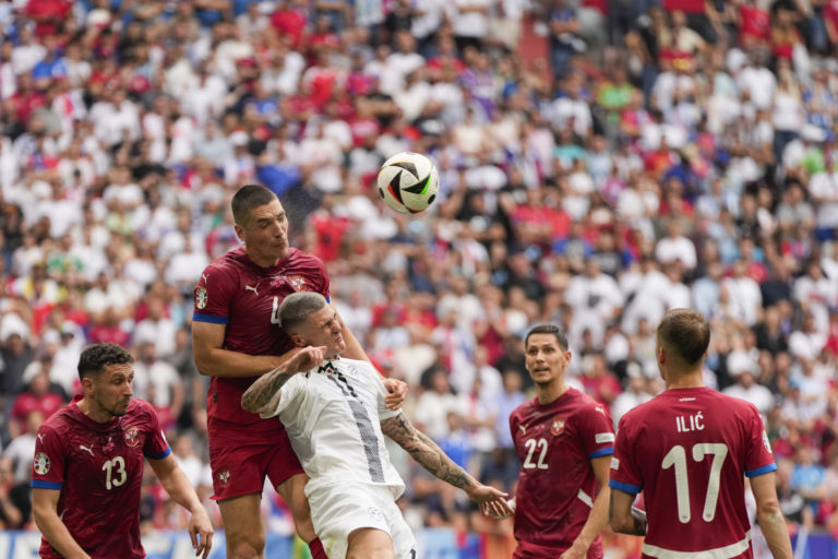 ME vo futbale 2024: Slovinsko - Srbsko