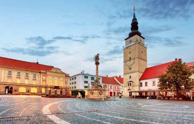 Trnava - Trojicne namestie, Slovakia